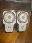 24 Hr Light Appliance Timers With Outlet Model GE5101SET Of. Fixed Price $20.00.