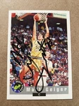 1992 Classic Draft Picks #30 Matt Geiger (rc) - Autographed Card. Fixed Price $14.00.