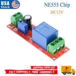 Dc 12V NE555 Delay Relay Shield Timer Control Switch Adjustable Module Sec. Fixed Price $8.99.