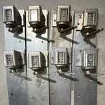 Lot Of 8 Mechanical Counter Modules 5-DIGIT With Lever. Fixed Price $55.00.