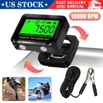 Lcd Digital Inductive Tachometer Hour Gasoline Engine Gauge Waterproof. Fixed Price $18.99.