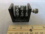 Durant 3-D-33078-400-L-CL Mechanical Counter Digits + Vernier. Fixed Price $34.95.